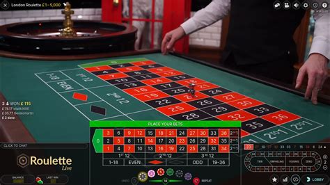 online roulette with live dealer/